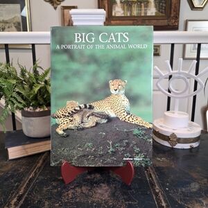 Big Cats Andrew Cleave Book Cheetah Lion Wildlife Photography Large Format 1996